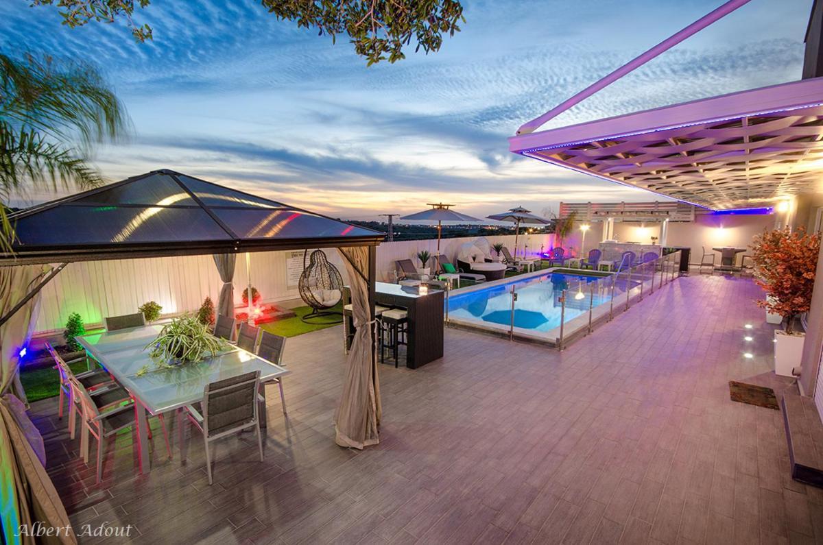 וילה כינור המלך דויד Villa Manot Ngoại thất bức ảnh